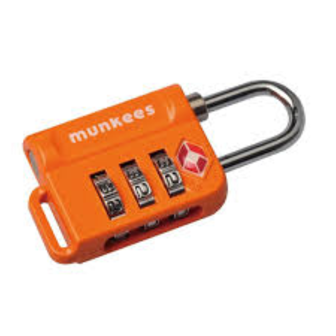 MUNKEES TSA COMBINATION LOCK 3610